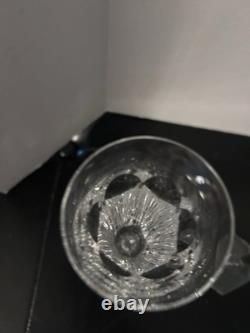Vtg Baccarat Malmaison Cut Crystal Champagne Flute Glass