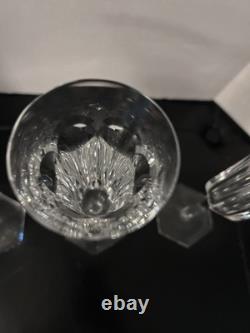 Vtg Baccarat Malmaison Cut Crystal Champagne Flute Glass
