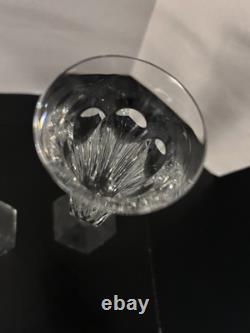 Vtg Baccarat Malmaison Cut Crystal Champagne Flute Glass