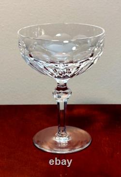 Vtg Set 12 WATERFORD CRYSTAL Curraghmore Champagne Sherbet Coupe Dessert IRELAND