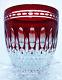 WATERFORD CLARENDON BIG RUBY RED ICE WINE BUCKET, Hand-Cut Lead Crystal