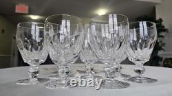 WATERFORD CRYSTAL GOBLETS (10) water/white wine glasses