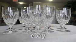 WATERFORD CRYSTAL GOBLETS (10) water/white wine glasses