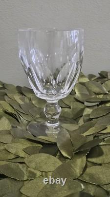 WATERFORD CRYSTAL GOBLETS (10) water/white wine glasses