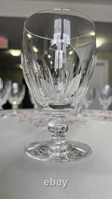WATERFORD CRYSTAL GOBLETS (10) water/white wine glasses