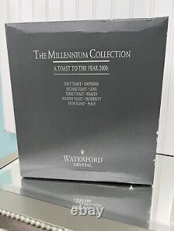 WATERFORD CRYSTAL MILLENNIUM COLLECTION HEALTH To Asting FLUTES LTD