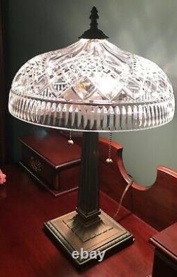 WATERFORD Crystal 22 Table Lamp BEAUMONT Arts&Crafts (retired)