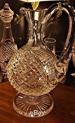 WATERFORD Crystal Master Cutters Cut Claret Jug Decanter 13