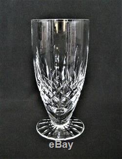 WATERFORD Cut Crystal LISMORE Pattern 8- ICED TEA GLASSES 6 1/2 14 Oz