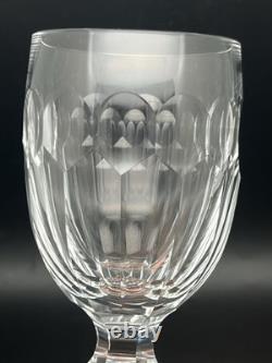 WATERFORD Elegant Cut Crystal CURRAGHMORE Wine Glasses 7Tall Set Of 4 Vtg