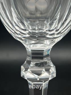 WATERFORD Elegant Cut Crystal CURRAGHMORE Wine Glasses 7Tall Set Of 4 Vtg