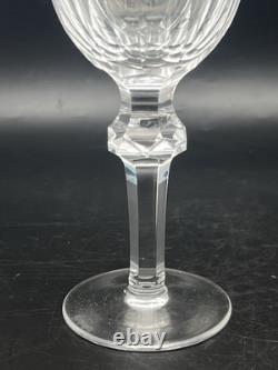 WATERFORD Elegant Cut Crystal CURRAGHMORE Wine Glasses 7Tall Set Of 4 Vtg