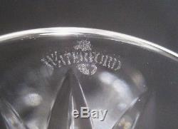 WATERFORD Ireland Cut Crystal SEAHORSE CUT PATTERN 2- MARTINI GLASSES 7 3/4