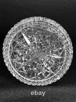 WATERFORD Lismore Crystal 9 Water Wine Carafe Decanter Glass Diamond Cut