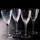 WATERFORD Marquis CLARIA WATER GLASSES, Cut Crystal, 4PC SET