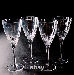 WATERFORD Marquis CLARIA WATER GLASSES, Cut Crystal, 4PC SET