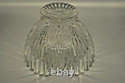 WATERFORD Marquis Original Scallop Edge Crystal Cut Glass Tazza Centerpiece Bowl