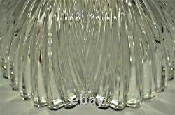 WATERFORD Marquis Original Scallop Edge Crystal Cut Glass Tazza Centerpiece Bowl