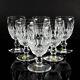 WATERFORD cut crystal glass COLLEEN liquor drinking glass SET of six stemware