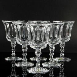WATERFORD cut crystal glass red wine ROYAL TARA drinking glass SET of SIX top