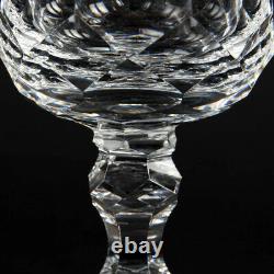 WATERFORD cut crystal glass red wine ROYAL TARA drinking glass SET of SIX top