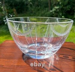 WOW! VTG Cary Ferguson Signed Starfish By the Sea Cut Crystal Glass Bowl