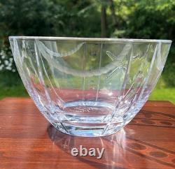 WOW! VTG Cary Ferguson Signed Starfish By the Sea Cut Crystal Glass Bowl