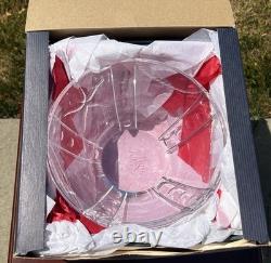 WOW! VTG Cary Ferguson Signed Starfish By the Sea Cut Crystal Glass Bowl