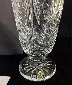 Waterford 14 Cut Crystal Winter Wonderland Vase Limited Edition with COA