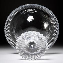 Waterford Antique Irish Tipperary Glass Cut Crystal Georgian Turnover Bowl 18thC