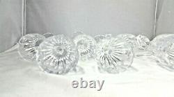 Waterford Carina Cut Crystal claret wine Stemmed Glass set of 7