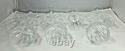 Waterford Carina Cut Crystal claret wine Stemmed Glass set of 7