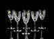 Waterford Carina Sherry Glasses, Set of (6), Vintage Cut Crystal Ireland