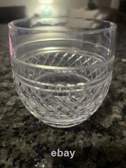 Waterford Castletown Roly Poly Single Old Fashion Cut Crystal Ireland 1970