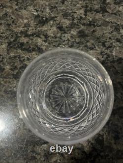 Waterford Castletown Roly Poly Single Old Fashion Cut Crystal Ireland 1970