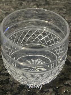 Waterford Castletown Roly Poly Single Old Fashion Cut Crystal Ireland 1970