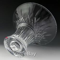 Waterford Crystal 11 Dia. LISMORE Wedge & Diamond Cut Flared Bouquet Bowl NIB