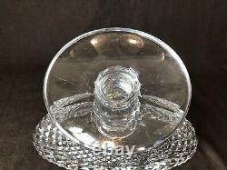 Waterford Crystal 13 Boat Bowl Prestige Collection Footed Panel Foot