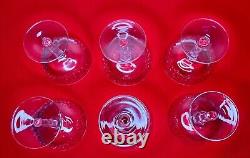 Waterford Crystal Alana Champagne Sherbet Glasses Vintage Cut Crystal Set Of 6