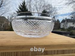 Waterford Crystal Alana Pattern Cut Glass Bowl 8 Starburst Base