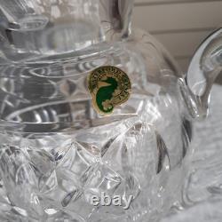 Waterford Crystal Artisan Master Cut 9 Glass Pitcher New In Box withCertificate