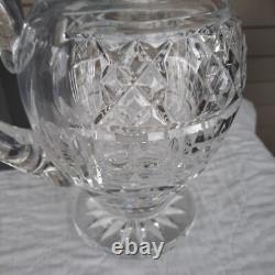 Waterford Crystal Artisan Master Cut 9 Glass Pitcher New In Box withCertificate