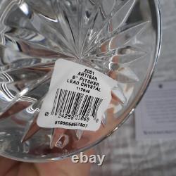 Waterford Crystal Artisan Master Cut 9 Glass Pitcher New In Box withCertificate