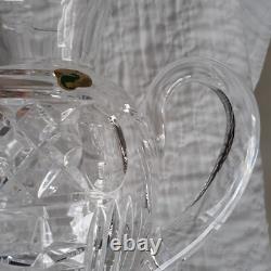 Waterford Crystal Artisan Master Cut 9 Glass Pitcher New In Box withCertificate