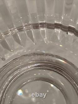 Waterford Crystal Castletown Cut Approx 8 Center Footed Bowl $1,000+ Retail