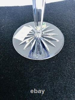 Waterford Crystal Cobalt Cut to Clear Clarendon Martini Glasses New In Box