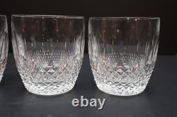 Waterford Crystal Colleen Old Fashioned Glass 3 1/2 Vintage Irish Cut Tumblers