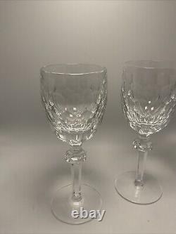 Waterford Crystal Curraghmore 7 Claret Wine Glasses Set of 4