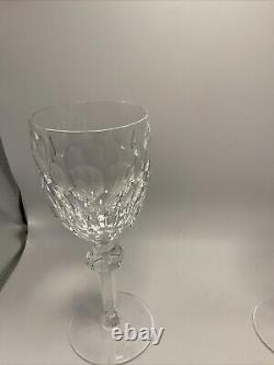 Waterford Crystal Curraghmore 7 Claret Wine Glasses Set of 4