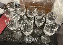 Waterford Crystal Curraghmore (Cut) Claret Wine Glasses set of 6